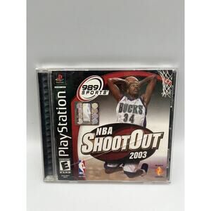 PS1 PlayStation 1 Game NBA ShootOut 2003 Ray Allen Cover